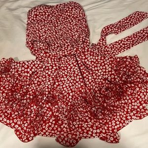 Vintage red dress, Condition: New w/tag Size: L